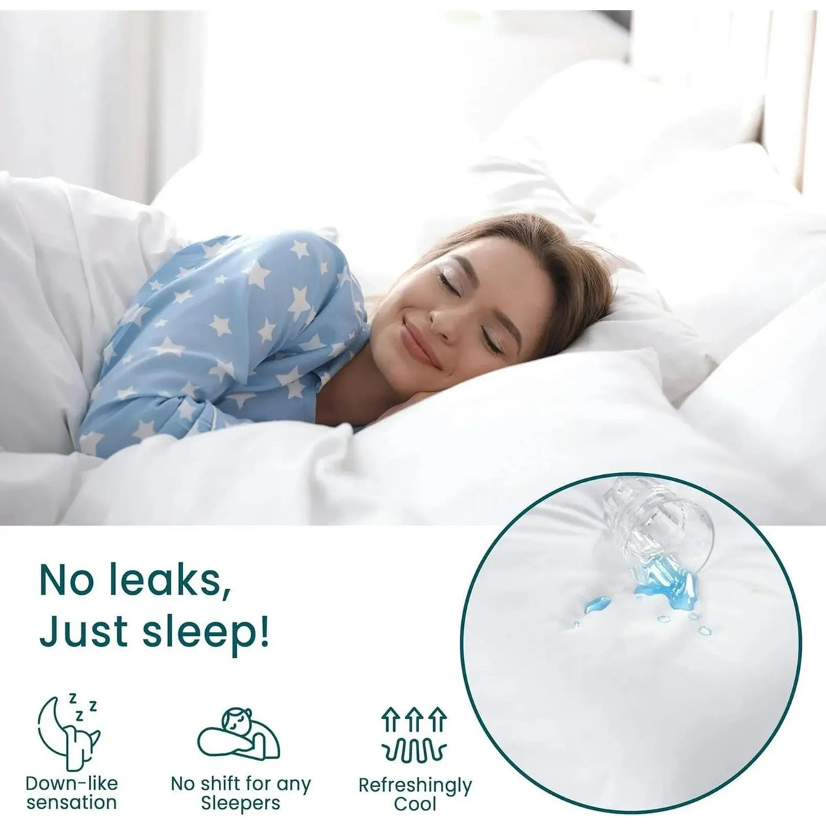 Microfibre Embroidered Pillowcase Pack (2 or 4 Count) - Standard 20x28in Cooling Bedding Covers, Ultra Soft, Breathable, Hypoallergenic, Wrinkle-, Fade- & Stain-Resistant, Machine Washable, Durable, Solid, Skin-Friendly, Perfect Fit