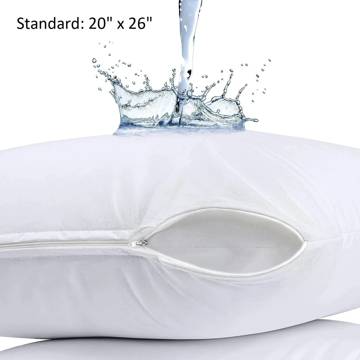 Embroider Pillowcase Pack of 2,4 Ultra Soft Pillowcases Washable and Durable Pillow Covers Cushion Cover Hypoallergic
