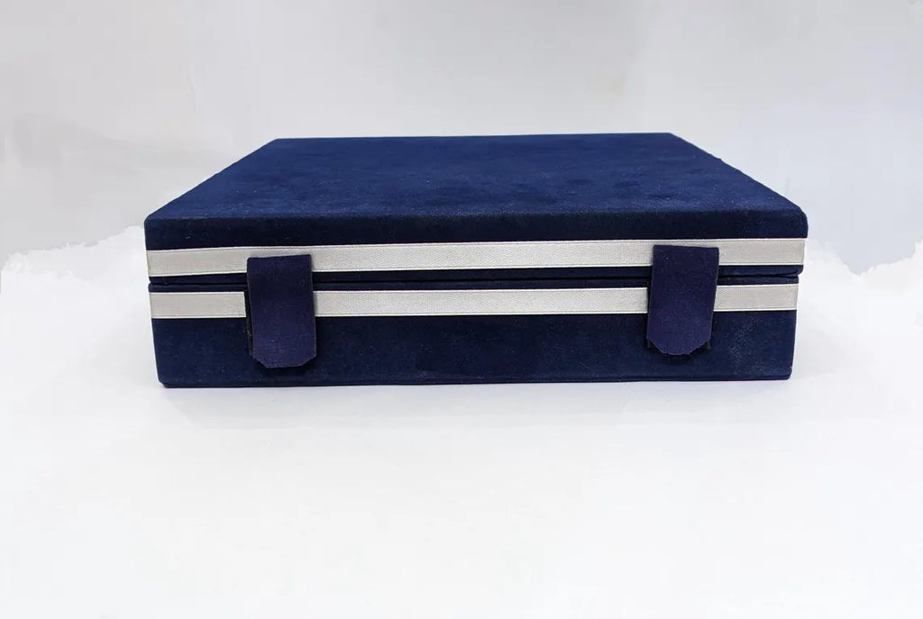 Handmade Onyx Marble Chess Set | Velvet Storage Case