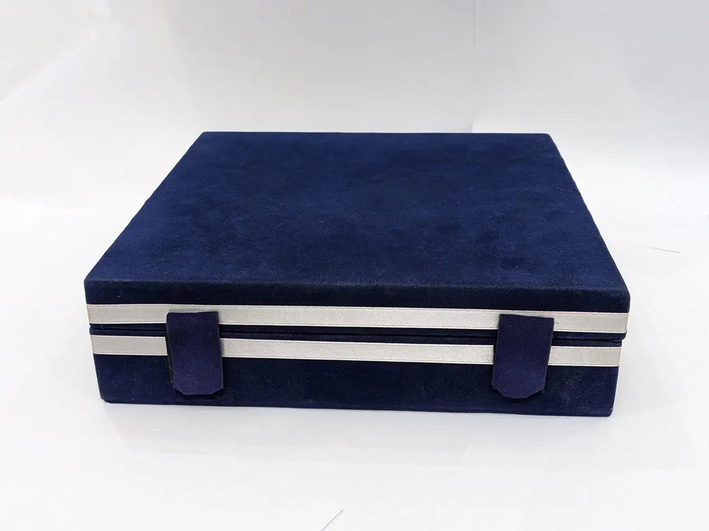 Handmade Onyx Marble Chess Set | Velvet Storage Case